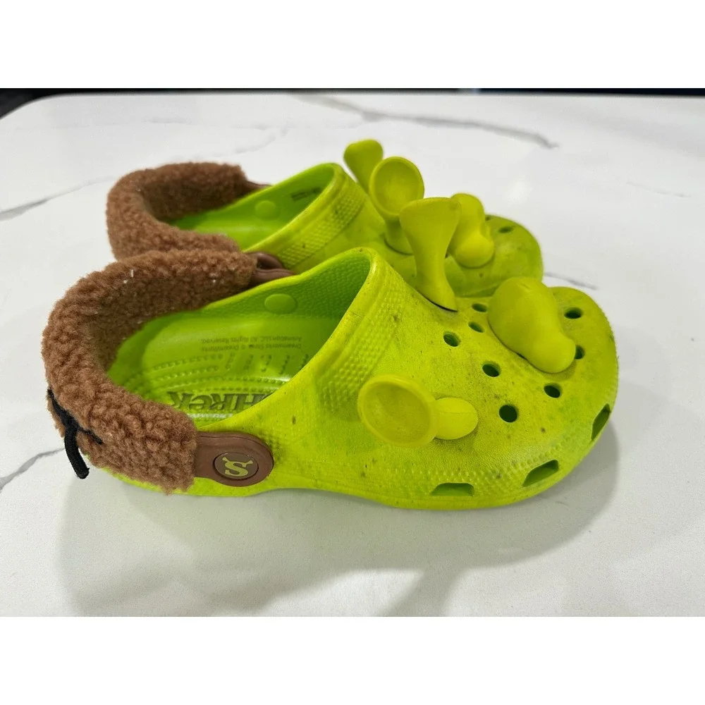 Crocs Shrek Classic Clog OG Lime Green Mens 5 Womens 7 Ogre